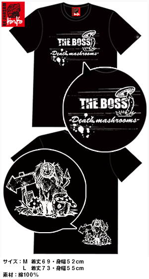 ドロヘドロ THE BOSS Tシャツ ブラック【受注】
